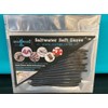 Black Lugworm 12 x 4 Inch -10cm - Artificial Soft