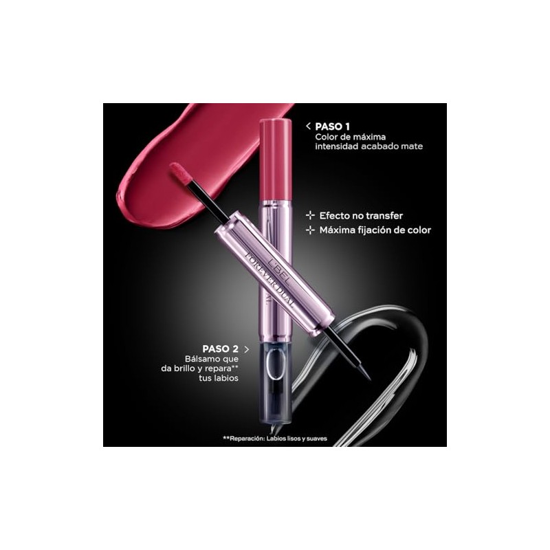 L'BEL - Labial Forever Dual 5g - Rosé Nude