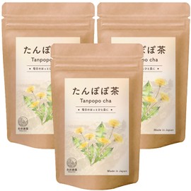 Iro-noen Dandelion Tea 0.07 oz (2 g) x 30 Packets, Tea Bag, Set of 3 Bags, Roasted in Poland, Decaffeinated Coffee, Breastfeeding Support