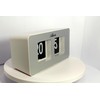 Atlanta Modern Table Clock Quartz with Retro Flip Display 4464/19