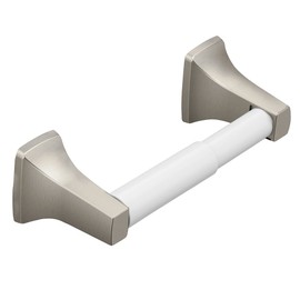 Moen P5080BN Donner Contemporary Toilet Paper Holder, Brushed Nickel