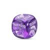 Stocking Stuffers for Men Women, Food Dice, Purple Decision Dice