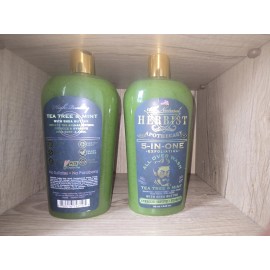 Nature 2 Herbist Apothecary Tea Tree & Mint 5-in-1 Exfoliating All Over Wash w/Vitamins