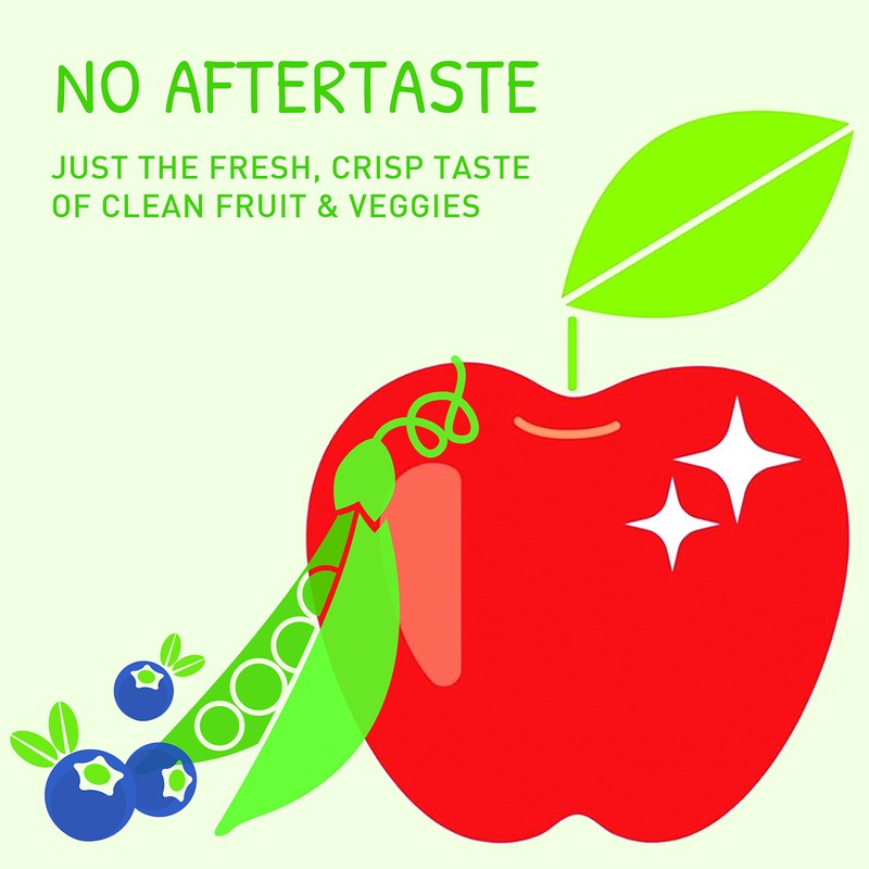 Veggie Wash Fruit and Vegetable Wash, Ideal for Cleaning Produce,