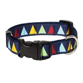 Farmer's Market Farm Fresh Dog Collars (Standard Collar, SM- 3/4" Ribbon (10"-14" Adjustable))