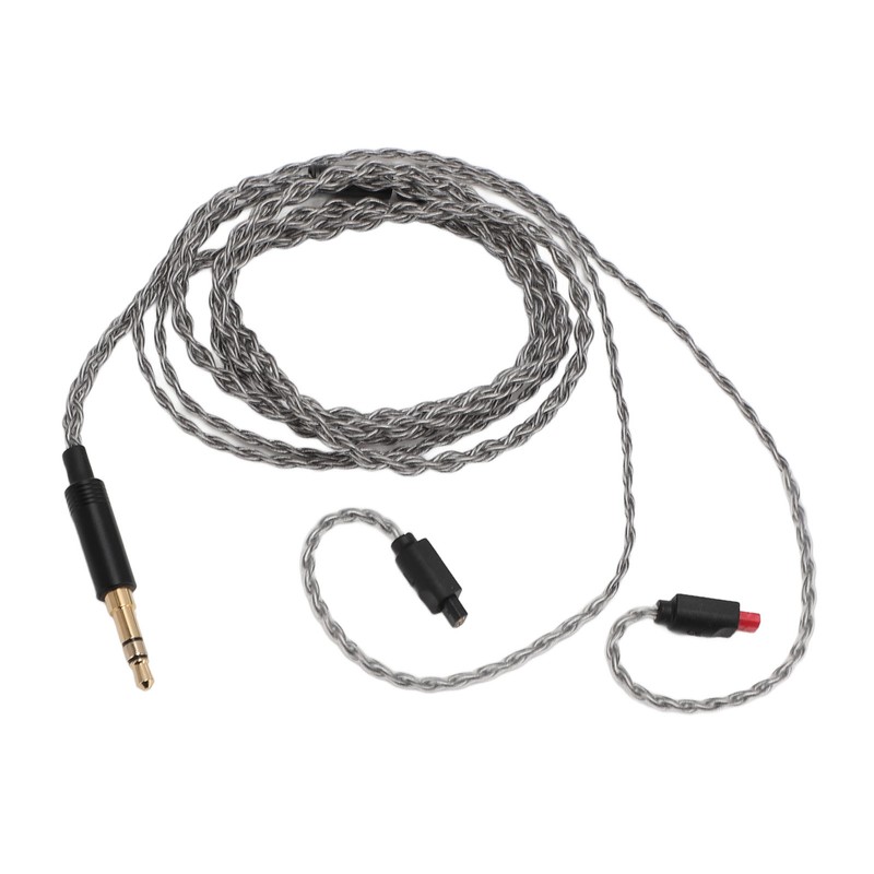 Headphone Cable 4 Strands Silver Plated Copper Anti Stangling 3.5MM