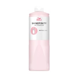 Wella Professionals Shinefinity Activator Bottle - 2% Developer for Quick Bottle Application - for Shinefinity Glaze Demi-Permanent Tint - pH Controlled & Gentle - 1L