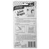 SCRUBIT 12 Premium Lint Traps with 12 Long Lasting Ties