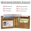 Favydov Large Capacity Mens Wallet with 8 Card Holder 2