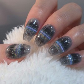 Telepop Rainbow Magnet Handmade Nail Tips - Ballerina / 텔레팝 레인보우 마그넷 수제네일팁 - 발레리나