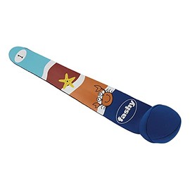 Fashy Unisex Youth Neoprene Diving Flags, Light Blue, One Size