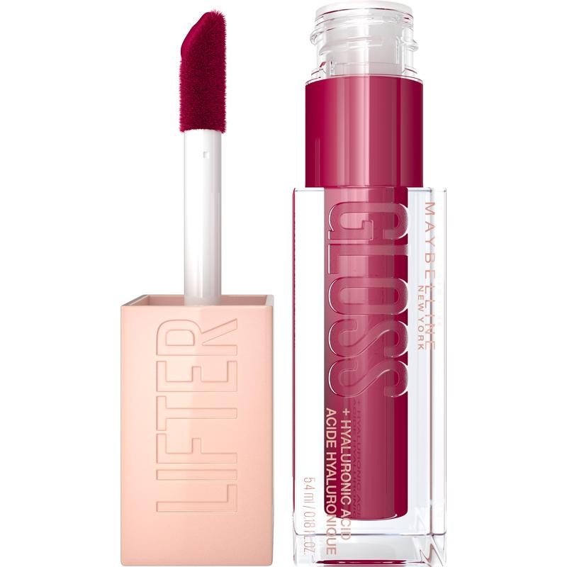 Maybelline Lifter Gloss, Hydrating Lip Gloss with Hyaluronic Acid, High
