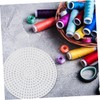 CORHAD Durable Crafting Quilting Sheets 12pcs Circular Grid Panels Mesh