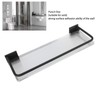Floating Shelf Space Aluminum Acrylic Wall Mounted Decorative Storage Shelf