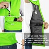 33,000ft Men's Windproof Lightweight Golf Vest Outerwear with Pockets, Softshell