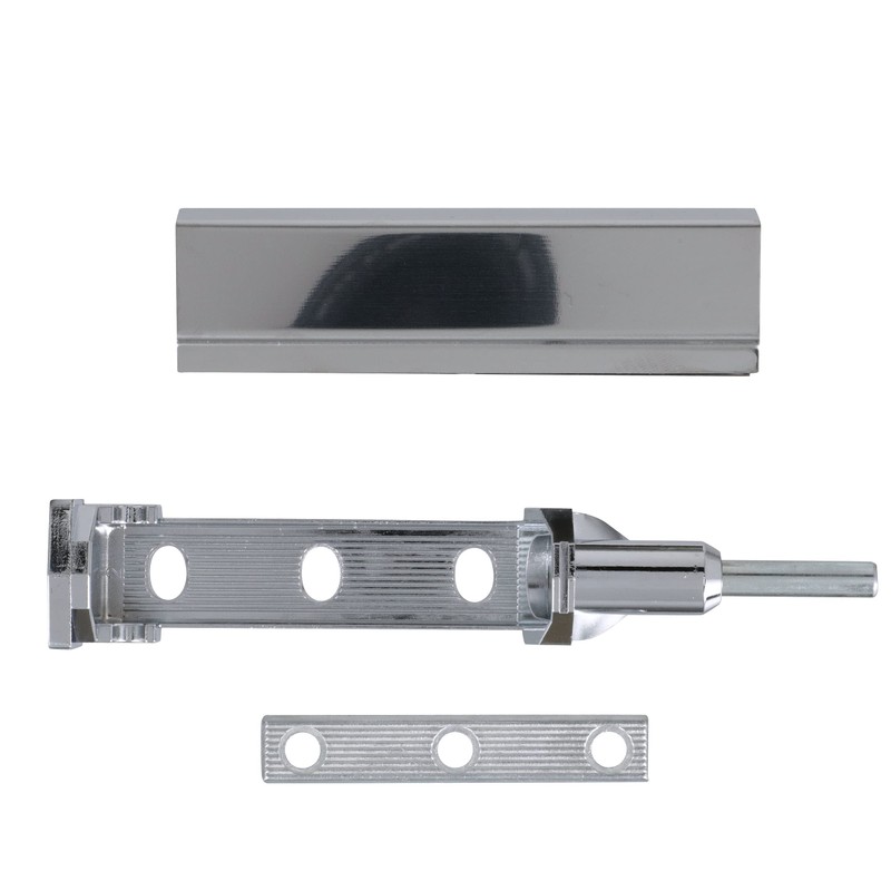 1-5/8" Offset 5-3/4" L Chrome Plated Die Cast Lift-Off Self-Closing