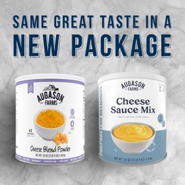 Augason Farms Cheese Sauce Mix Can, Emergency Food Supply, Everyday Meals, (Packaging May Vary)
