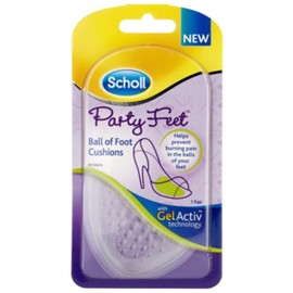 Scholl Party Feet Ball of Foot Gel Cushions