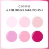 CANNI- Juego de esmaltes de uñas en gel sin hema