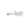 Lindy Fuzz-E Grub Jigs - White - 2 in -