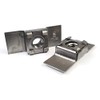 Retainer Weld Nuts - Plain Steel 3/8"-16 QTY 25