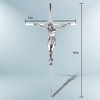 ACHIBANG Crucifix Wall Cross, Catholic Metal Hanging Crosses with Jesus