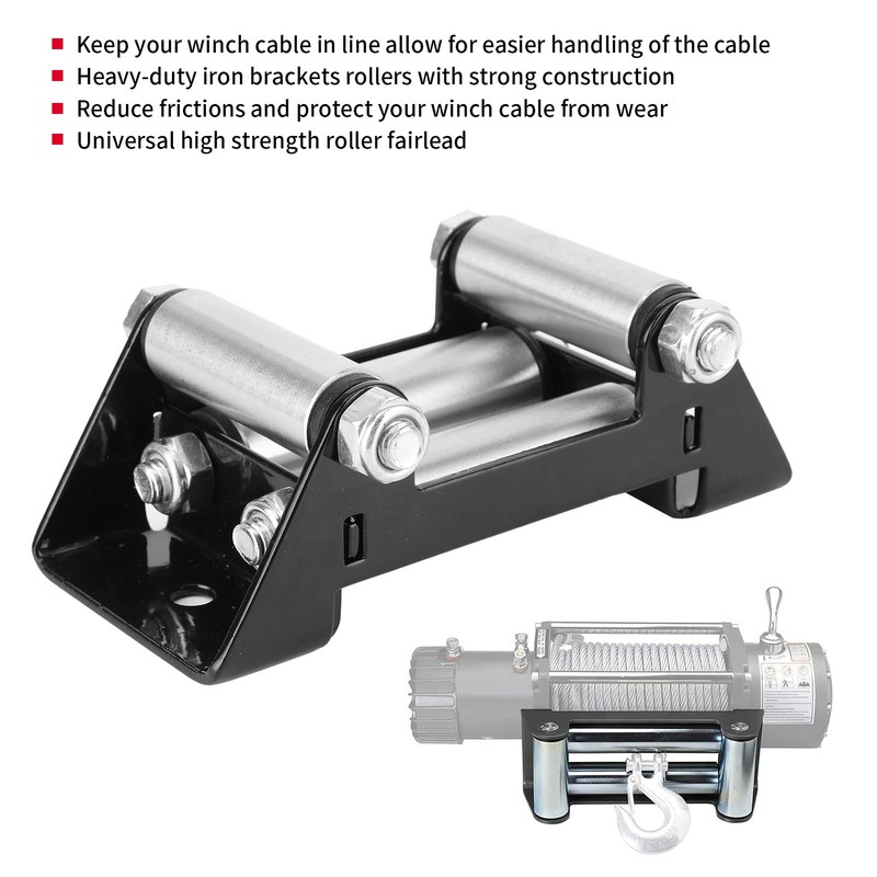 5 Inch Winch Roller Fairlead for Side by Side Cable