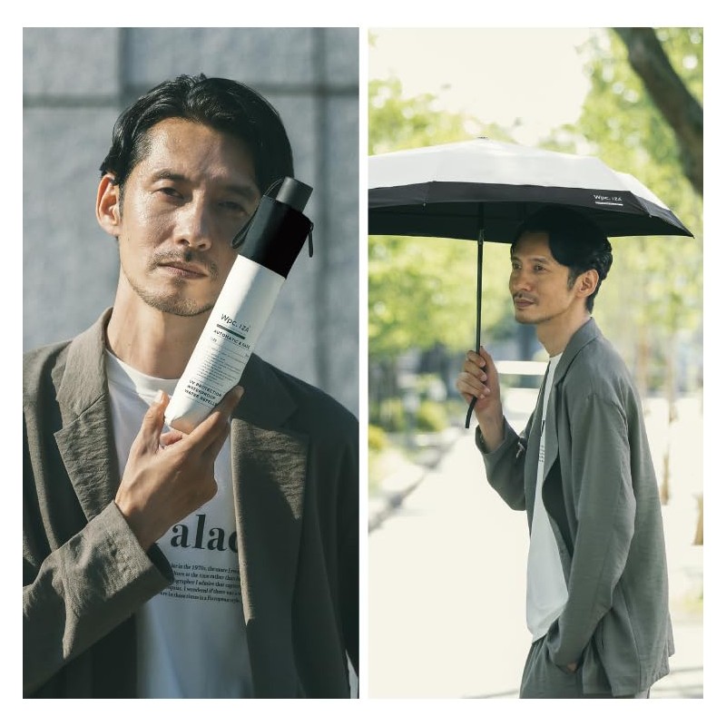 [2025] Men's Umbrella ZA021-001-102 IZA Type: AUTOMATIC & SAFE Silver