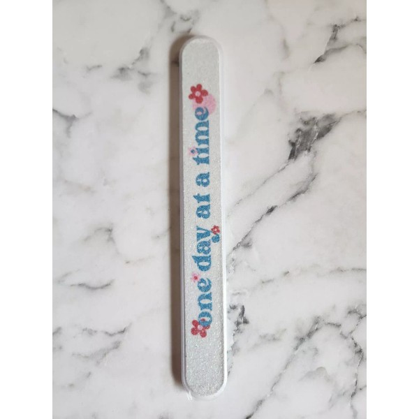 Diamond Cosmetics Nail File With "One Day At A Time"