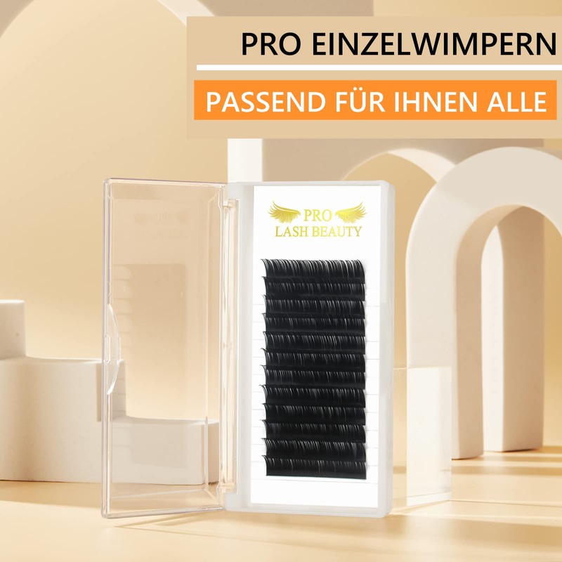 Individual Eyelashes, Volume Eyelashes, C-0.20, 8–15 mm Mix Eyelash Extensions,