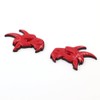 2PCS Custom Head Emblems 3D Badges Replacement for TRX Ram