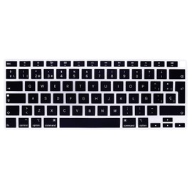 WYGCH Spanish Language Silicone Keyboard Cover A2179 Silicone Protective Skin Keyboard Protector for MacBook Air 13 inch with Touch ID A2337 M1 Chip EU Layout