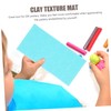 OHPHCALL 6pcs Clay Texture Mats for Pottery Clay DIY Polymer