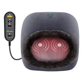 Snailax 3-en-1 Foot Warmer & Vibration Foot Y Back Massorger