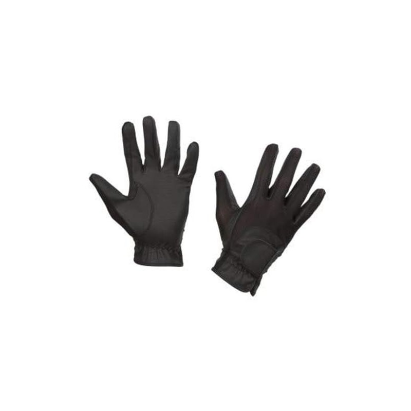 Covalliero Unisex's Summer Tech Riding Gloves-Black, Medium