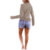 Floral Find Women's Long Sleeve Lapel Half Zip Up Sweatshirt
