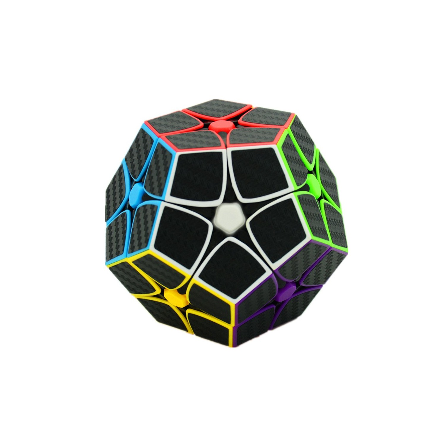 CuberSpeed Phantom Carbon Fiber Sticker 2x2 Kilominx stickerless Magic ...