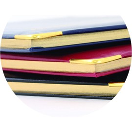 G4GADGET G4 2024 A5 Week to View Hardback 70gsm Paper Diary for Office, Office and Home - Red