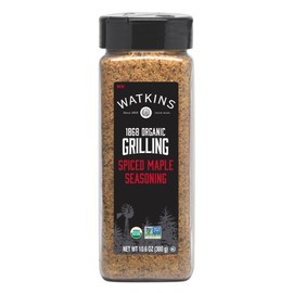 Watkin's Organic Premium Grilling Spiced Maple Seasoning, 10.6 oz