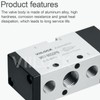VIILOCK Pneumatic Mechanical Valve, 1/4” NPT 5 Way 2 Position