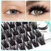 Bodermincer Bodermincer Eyelashes Clusters 10-12-14mm Mixed/12-14-16mm Mixed/14-16-18mm Mixed/16-18-20mm Mixed Nature