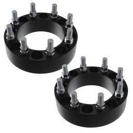 1pc 2" 8x170 Black Wheel Spacers fits Ford F250 F350 Super Duty Excursion Truck 14x1.5 Studs
