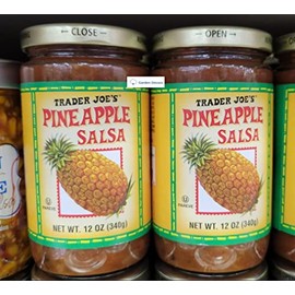 Trader Joe’s Pineapple Salsa 12oz 340g (Two Bottles)