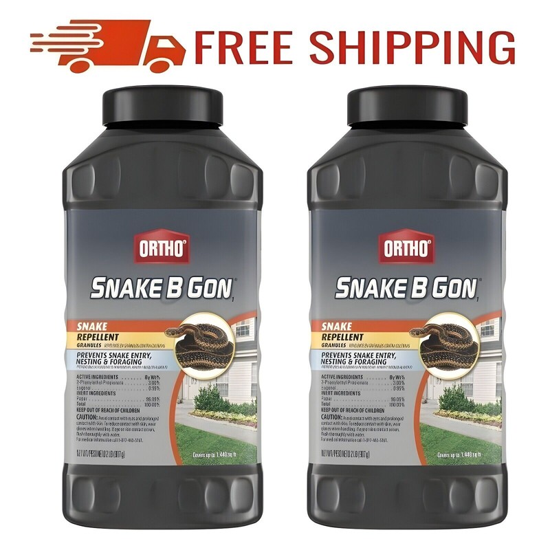 Ortho Snake B Gon1,Snake Repellent Granules, Covers Up 1,440 sq.