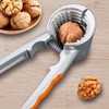 Herramienta Cascanueces, Pinza para Nueces, Fabricado en Acero Inoxidable, Tiene