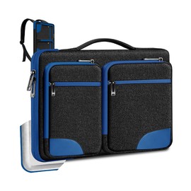 Hseok Laptop Sleeve 15 15.6 16 inches Case Protective PC Briefcase for Commuting and Business Trip，Blue