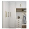 ANSIEDIO 6 Pack Kitchen Cupboard Handles Gold Cabinet Handles 96mm