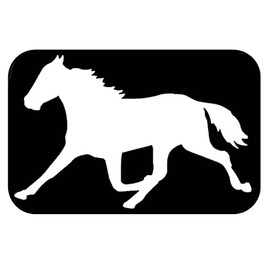 Standardbred Horse TP 677 6" Decal Sticker harness racing tack accessories sulky
