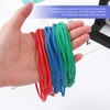 Pack of 72 Colourful Rubber Bands, Elastic Rubber Bands, Large
