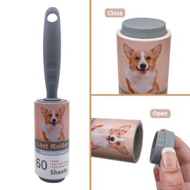 MyGiftHub Keep Your Secret- Lint Roller for Diversion Safe-Hidden Compartment for Keys, Cash and Valuables(Dog)